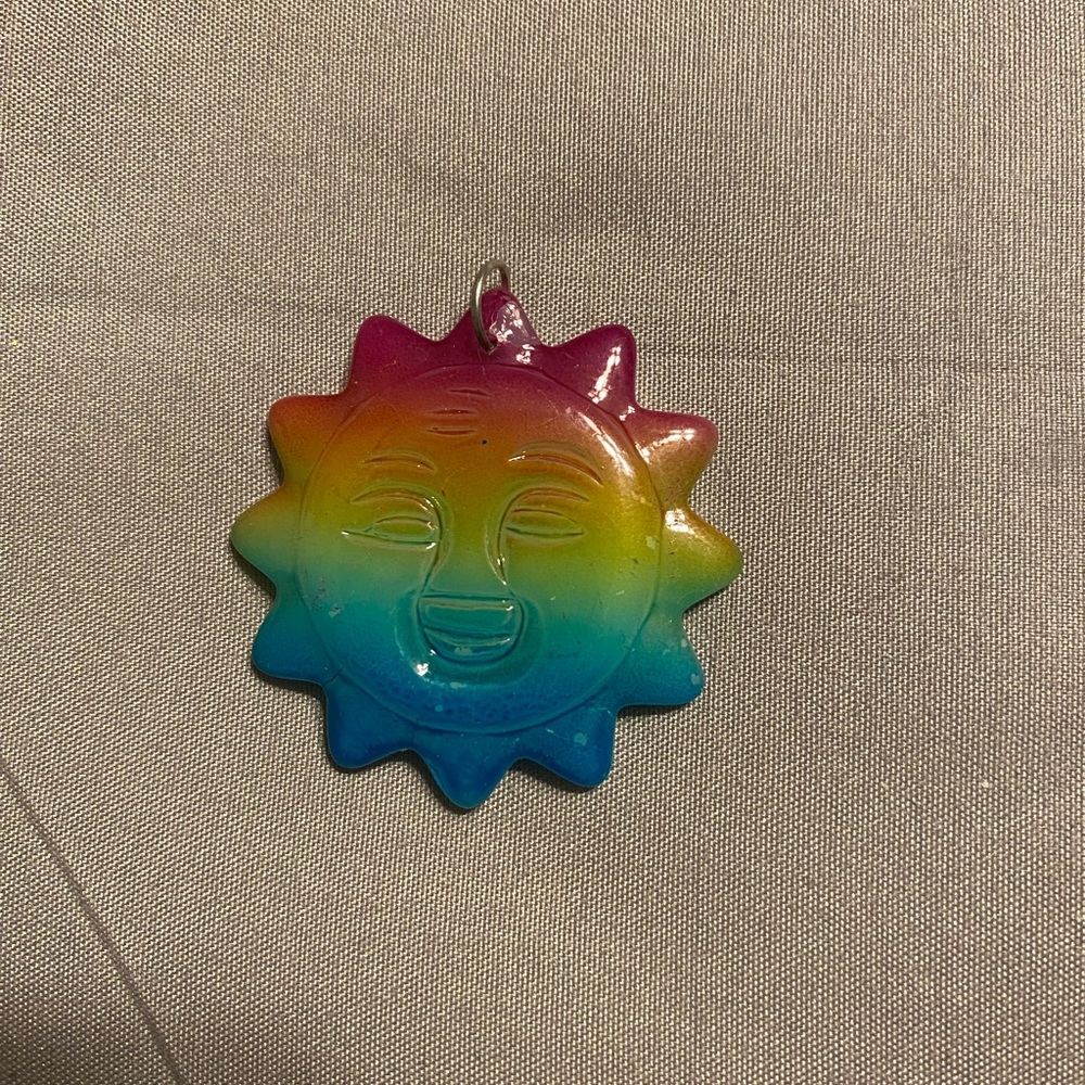 🌻5/$20🌻 Colorful Sun Pendant
